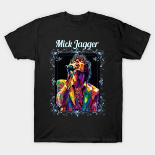 MICHAEL PHILIP JAGGER MUSICIAN FAN ART T-Shirt